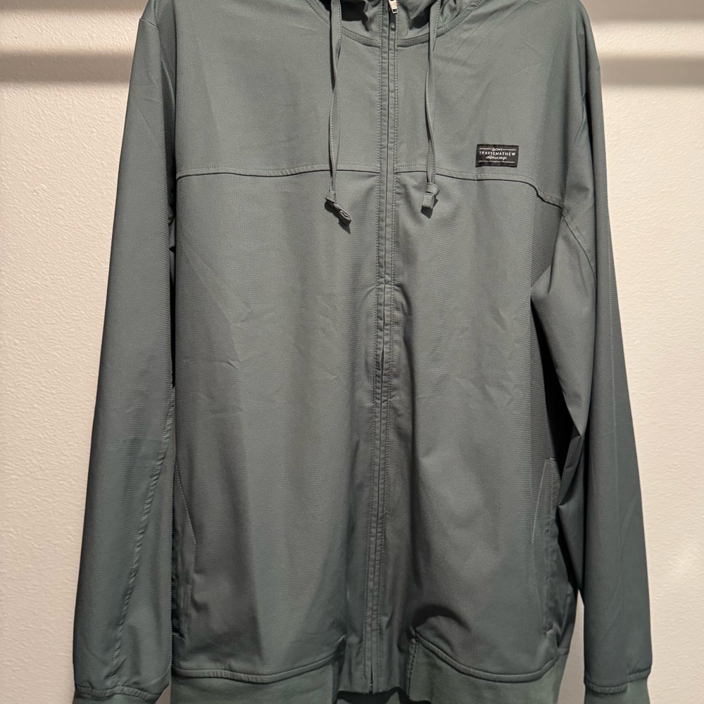 Travis Mathew Slate Windbreaker Jacket